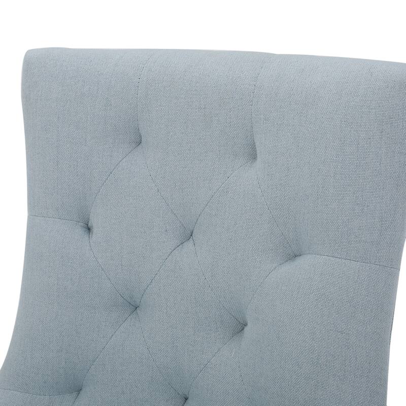 Christopher Knight Home Cheney Contemporary Tufted Dining Chairs (Set of 2) - 21.50" L x 25.00" W x 36.00" H