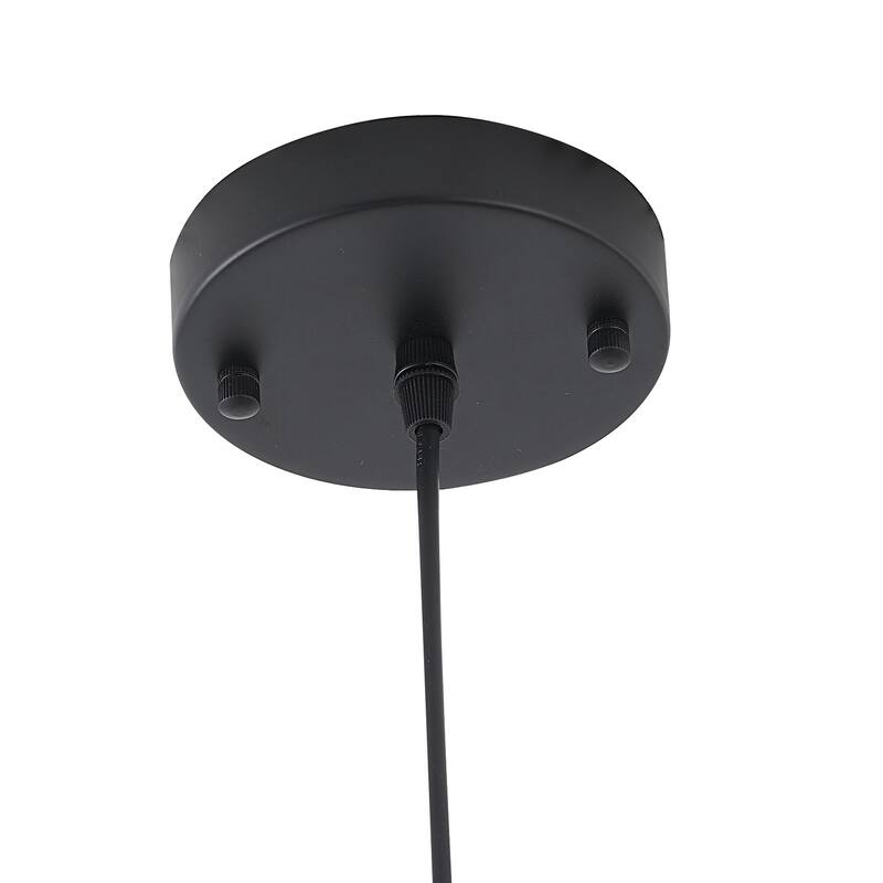 1-Light Matte Black Wall Sconce With A Clear Glass Shade