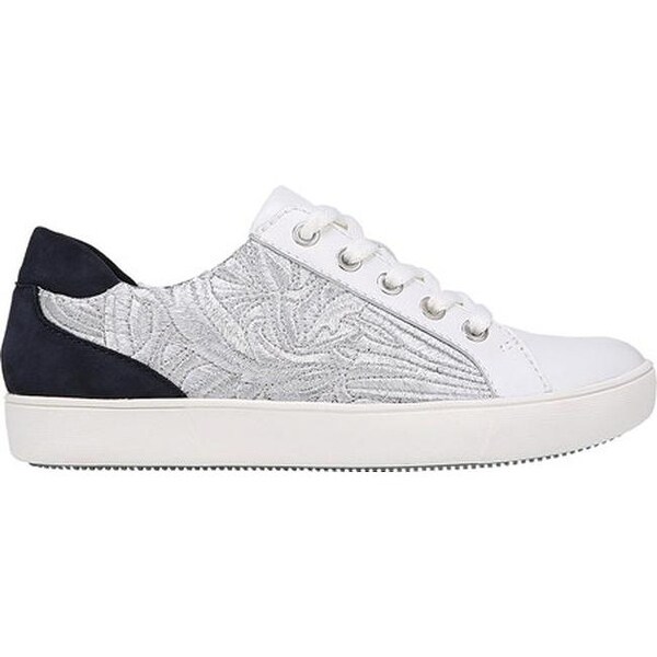 naturalizer white leather sneakers