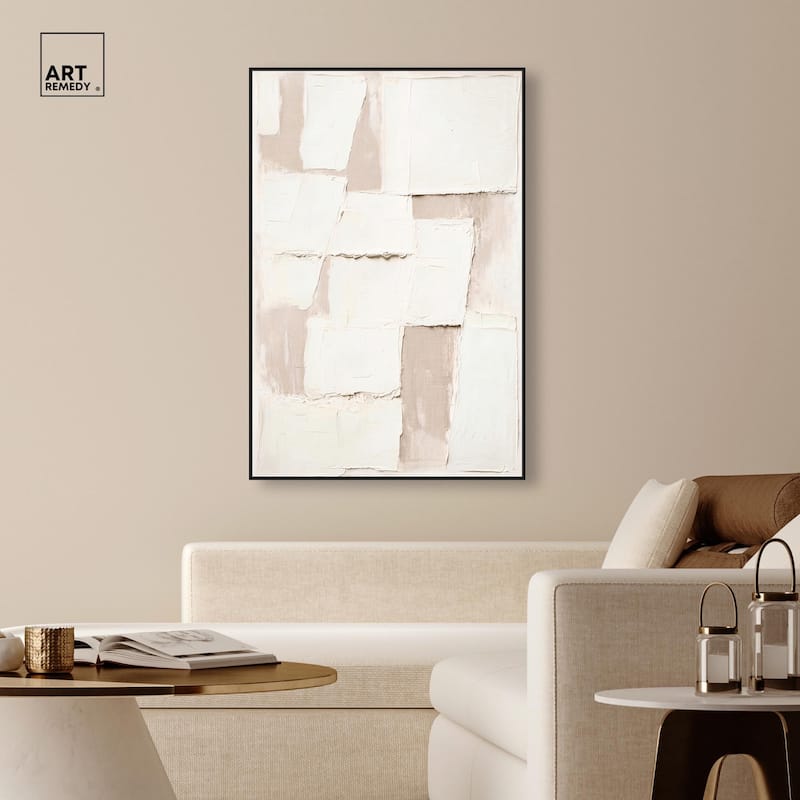 Plastered Planes II Canvas by Art Remedy