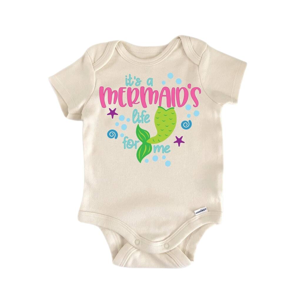 Mermaid Life - Baby Boy Girl Clothes Infant Bodysuit Funny Cute Newborn