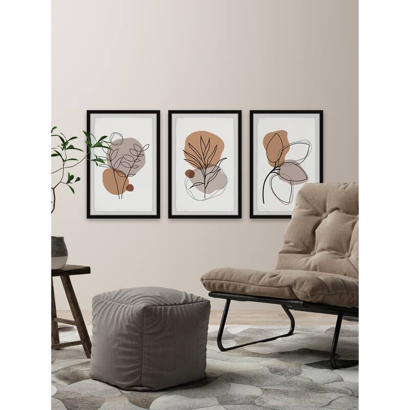Ferns Grow Triptych