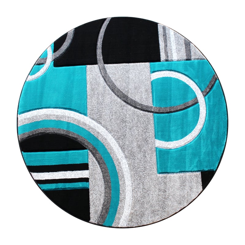 Modern Geometric Design Abstract Area Rug