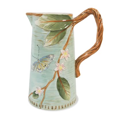 Fitz and Floyd Toulouse Pitcher, 9.75 Inch - 9.75-in