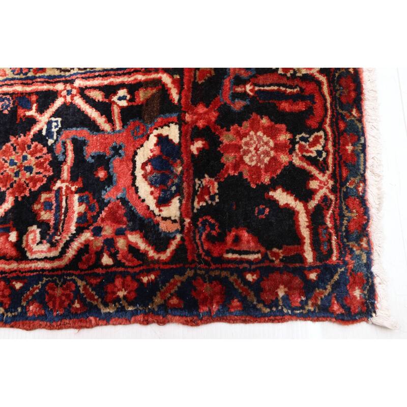 ECARPETGALLERY Hand-knotted Sarabi Red Wool Rug - 7'7 x 10'11