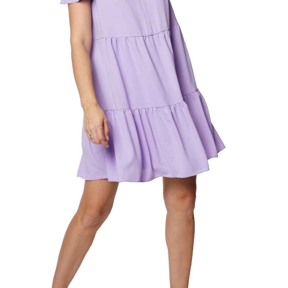 bcbgeneration tiered mini dress $140 BCBGeneration Women's Green V-Neck Long Sleeve Tiered Mini Dress Size 12