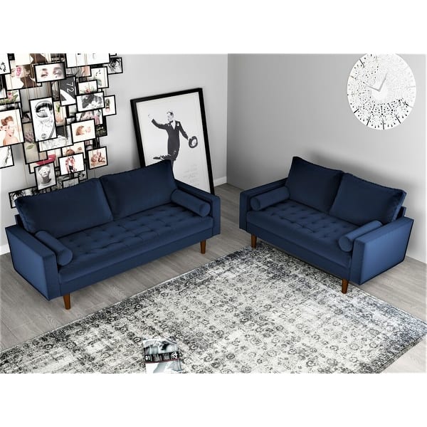 slide 1 of 25, Mac Living Room Set Space blue