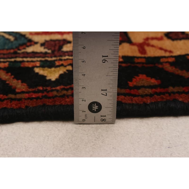 ECARPETGALLERY Hand-knotted Anadol Red Wool Rug - 3'7 x 11'2