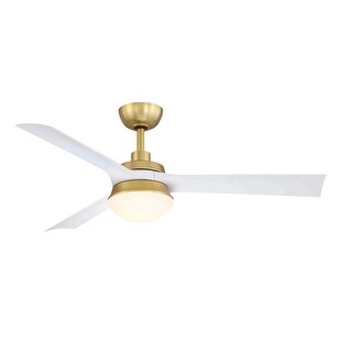 Fanimation Barlow 52 inch Indoor/Outdoor Ceiling Fan with LED CCT Select Light Kit