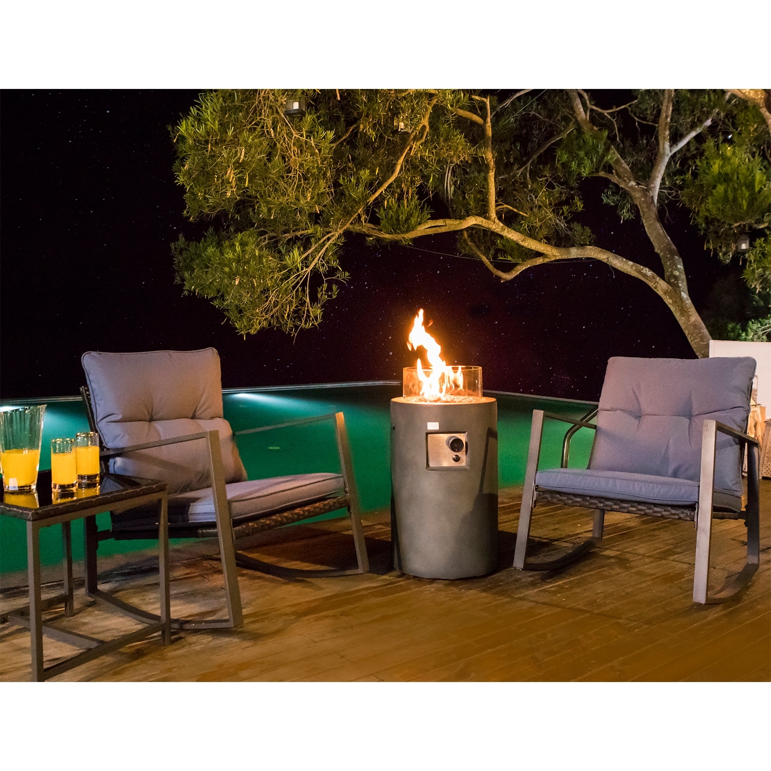 Bistro sales fire table