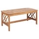 preview thumbnail 91 of 117, SAFAVIEH Fontana 4-piece Acacia Solid Wood Outdoor Conversation Patio Set