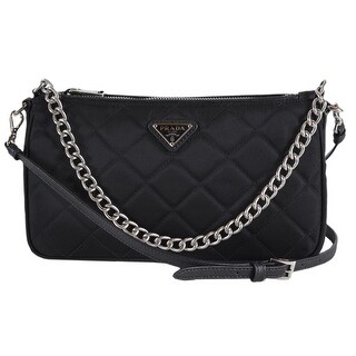 prada small black nylon bag