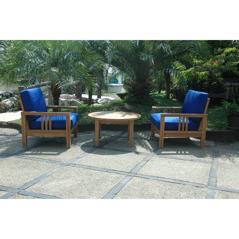 SouthBay Deep Seating 3-Pieces Conversation Set A