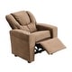 preview thumbnail 10 of 15, Velvet Kids Recliner Chair Sofa