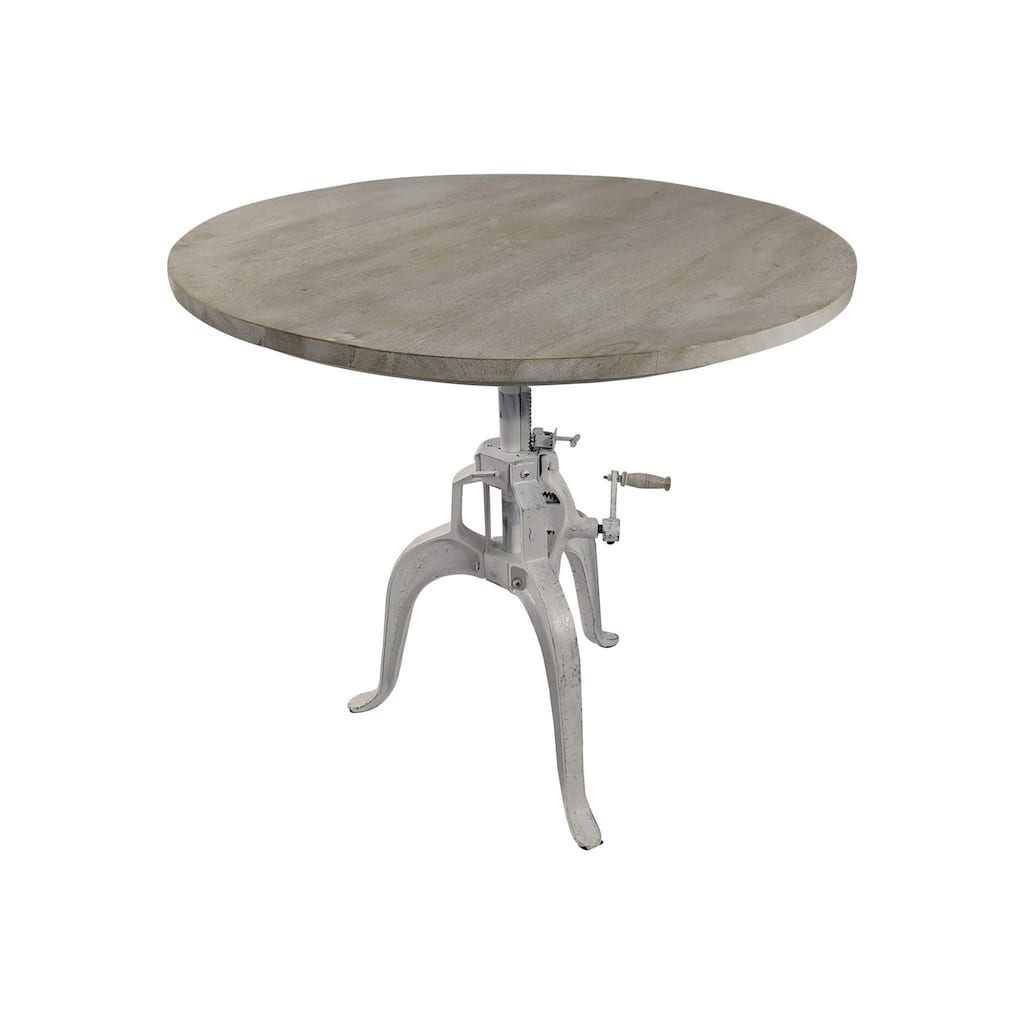 Height Adjustable Crank Table - 36" - White