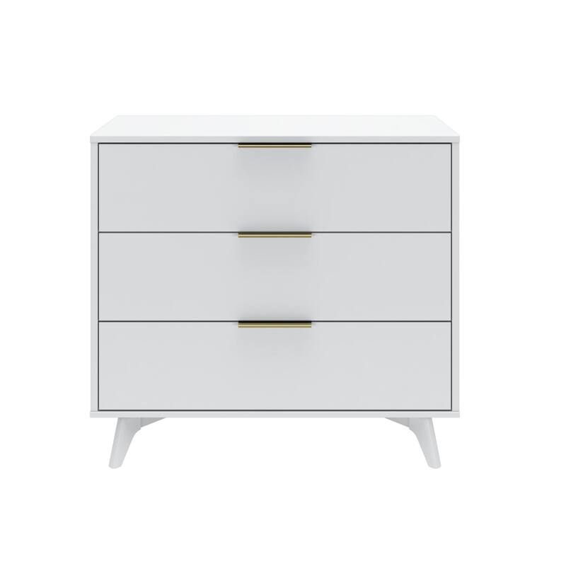 Plank and Beam Haven 3-Drawer Dresser with Pull Handles