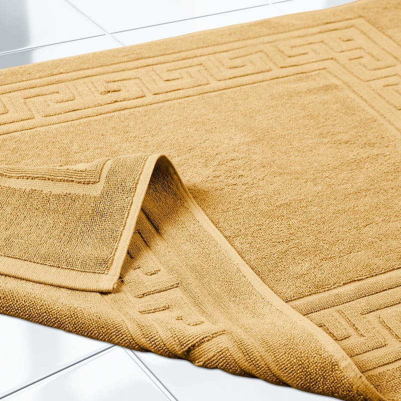 Superior Plush & Absorbent 900 GSM Cotton Bath Mat - (Set of 2)