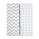 preview thumbnail 52 of 85, Ely's & Co. Baby Fitted Changing Pad Cover - Cradle Sheet Set - 2 Pack - 32" x 16"