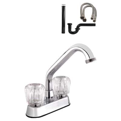 Belanger Laundry Faucet Kit with Garden Hose Connection, Chrome