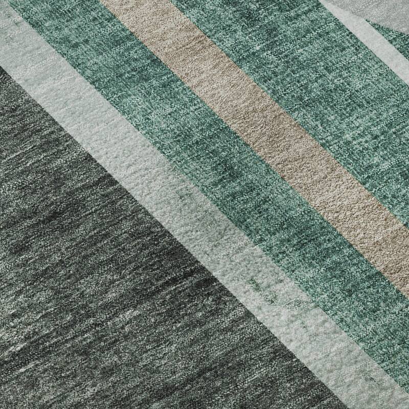 Premium Washable Super Soft Contemporary Deco Mayfield Rug