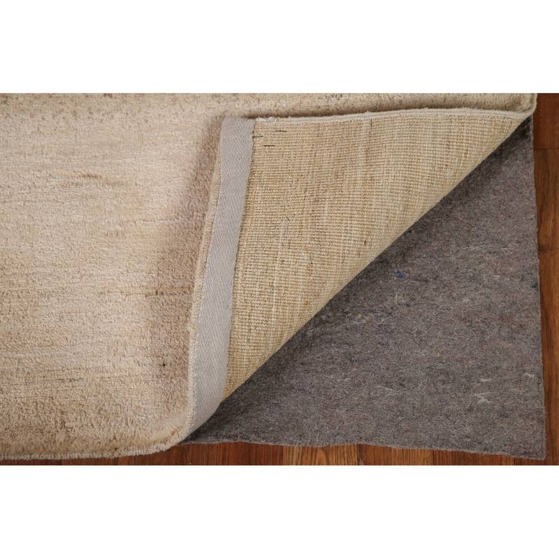 Gabbeh Kashkoli Area Rug Hand-knotted Wool Carpet - 4'7"x 5'6"