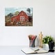 preview thumbnail 5 of 7, iCanvas "Red Country Barn" by Marie Elaine Cusson Canvas Print 8x12x0.75
