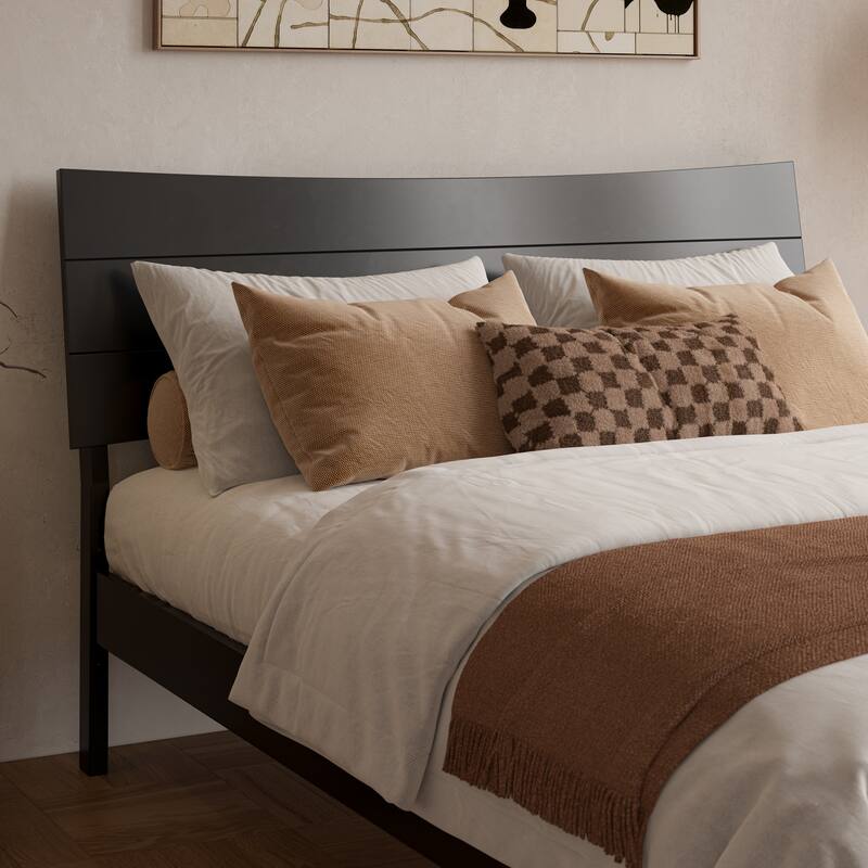 Phoenix Wood Platform Bed with Storage Drawers