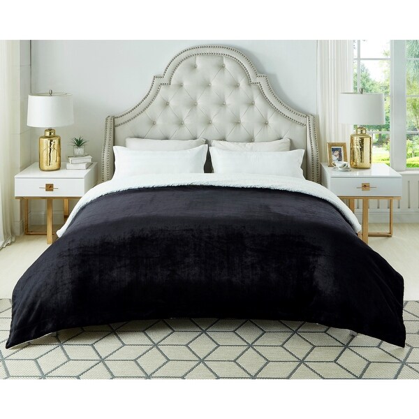 Bed bath and best sale beyond sherpa throw
