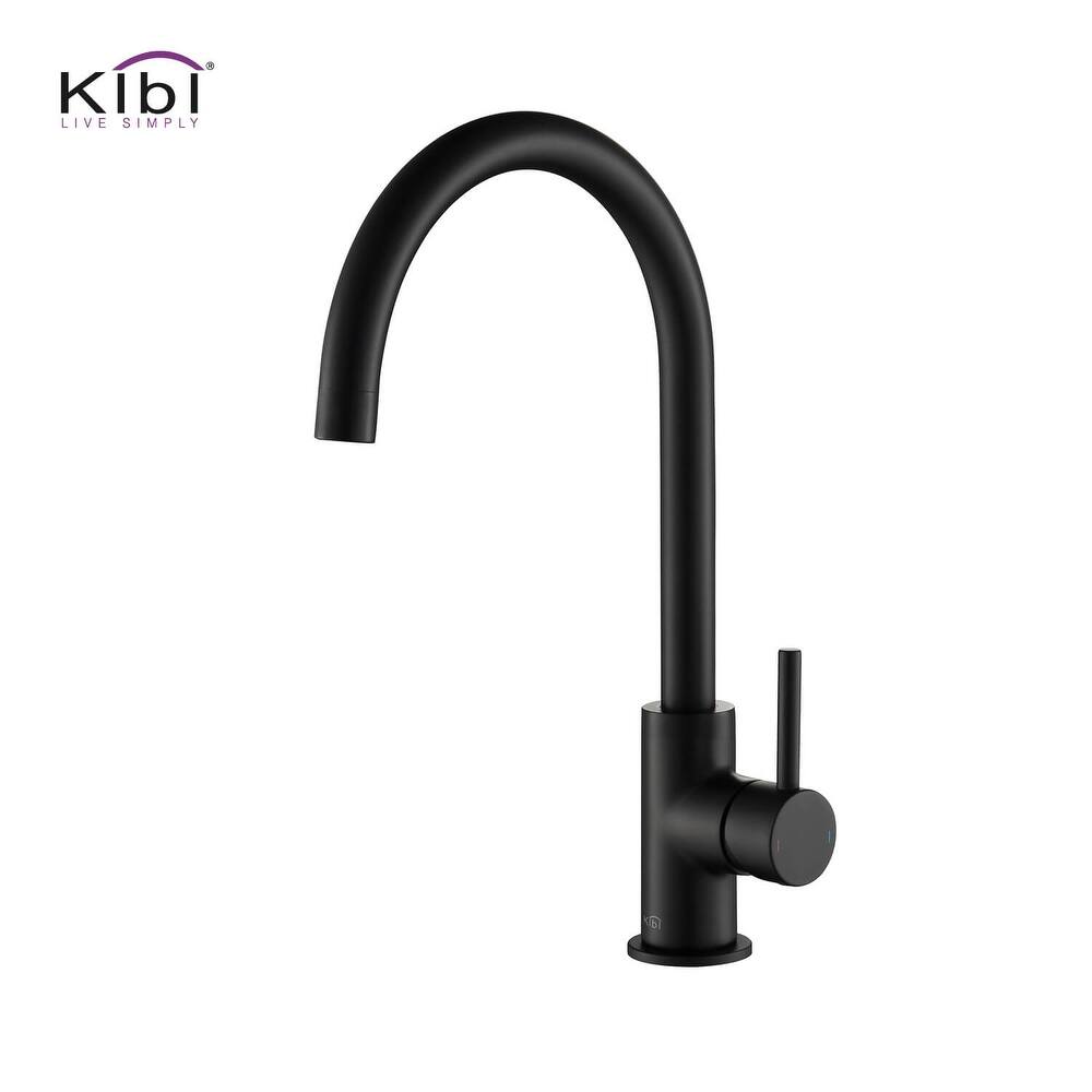 Lead Free High Arc Single Level Bar Prep Kitchen Single Handle Faucet