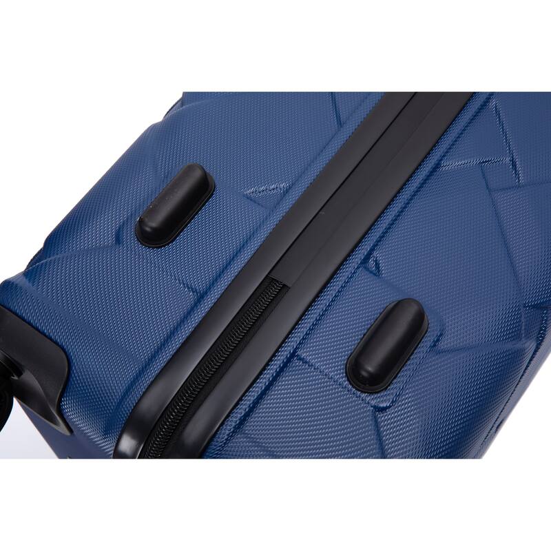 Hardshell Suitcase with Spinner Wheels ABS Luggage Sets Lightweight Durable Suitcase