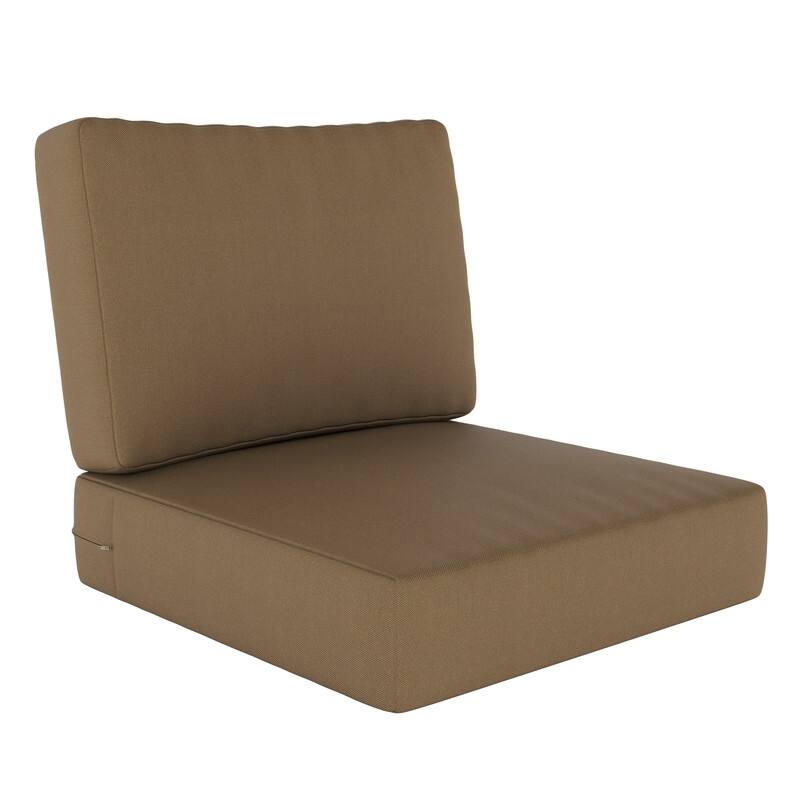 Sunbrella Outdoor Deep Seating Cushion - 25" W x 25.5" D x 5" H