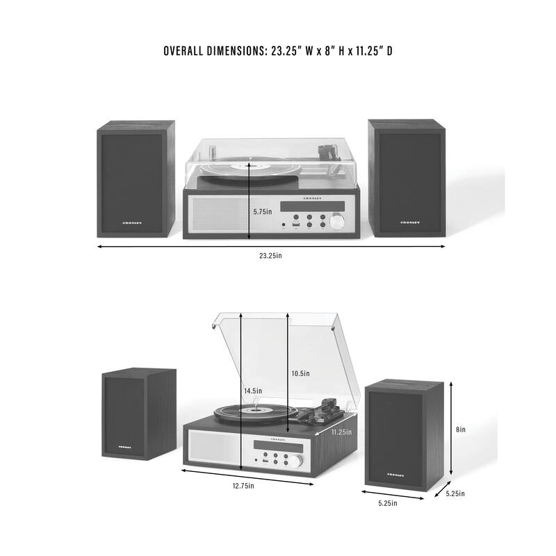 Crosley Radio Sloane Shelf System