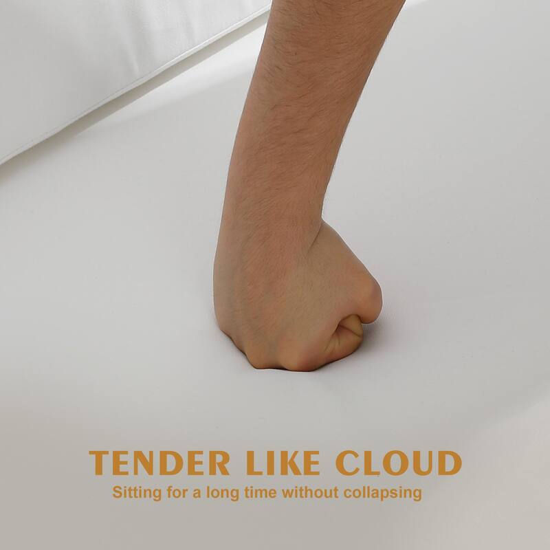 3-Seat Outdoor Sofa Set with Solid Wood Coffee Table, Weather-Resistant Cushions