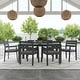 preview thumbnail 2 of 6, Homestyles Grayton Outdoor 7-Piece Dining Set - 38" x 29" x 68"