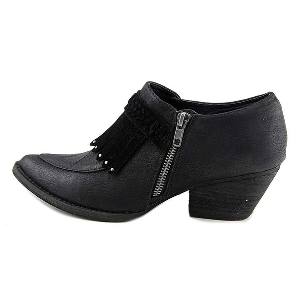 ankle cowboy boots black
