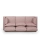 preview thumbnail 6 of 10, Roselle Upholstered 3-seat Sofa by Christopher Knight Home