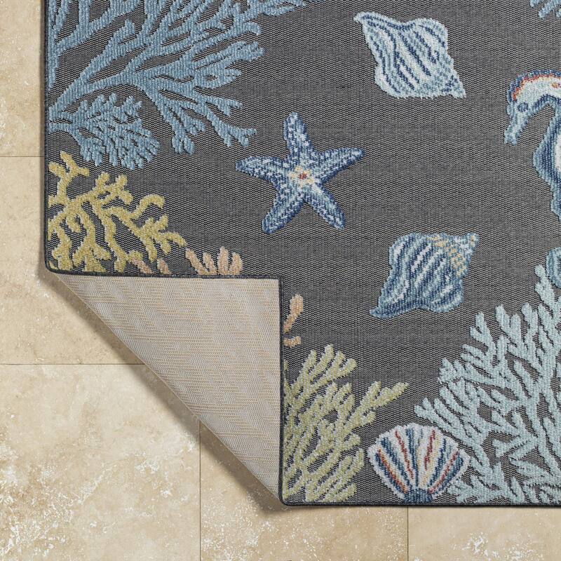 Livabliss Lakeside Nature Outdoor Area Rug