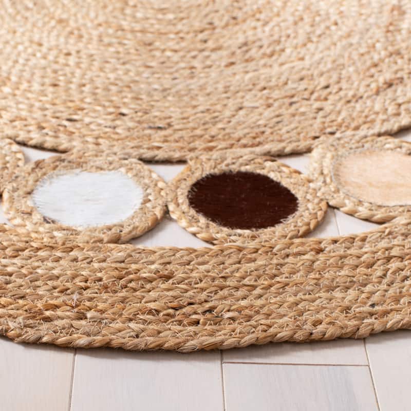 SAFAVIEH Handmade Natural Fiber Marieke Casual Solid Jute Rug
