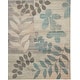 preview thumbnail 12 of 37, Nourison Tranquil Floral Leaves Area Rug