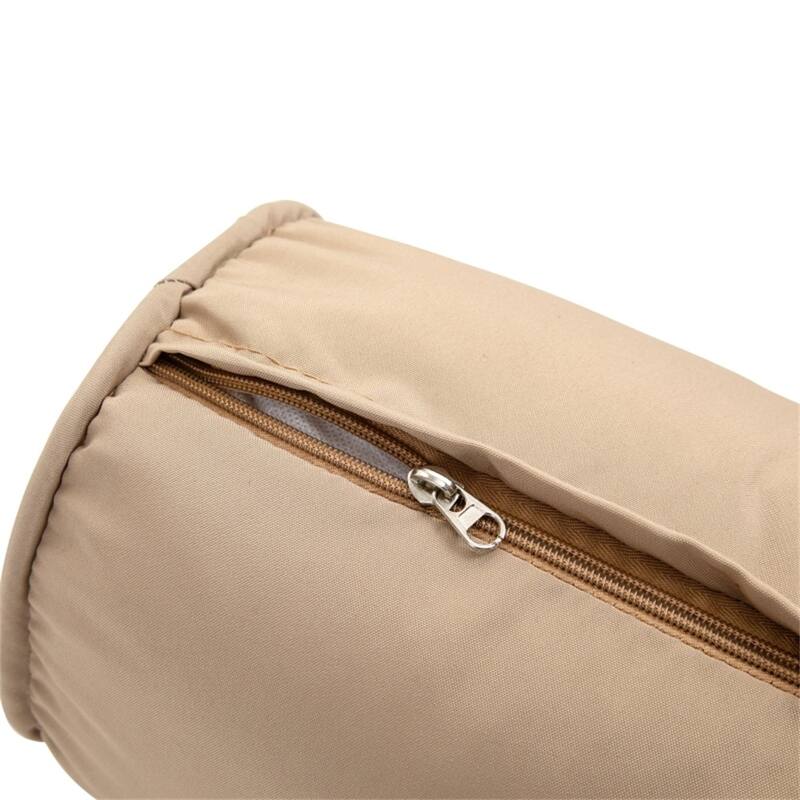 2-Person Garden Glider Bench with Polyester Cushions and Rocking Outdoor Seating for Porch - 1 Piece