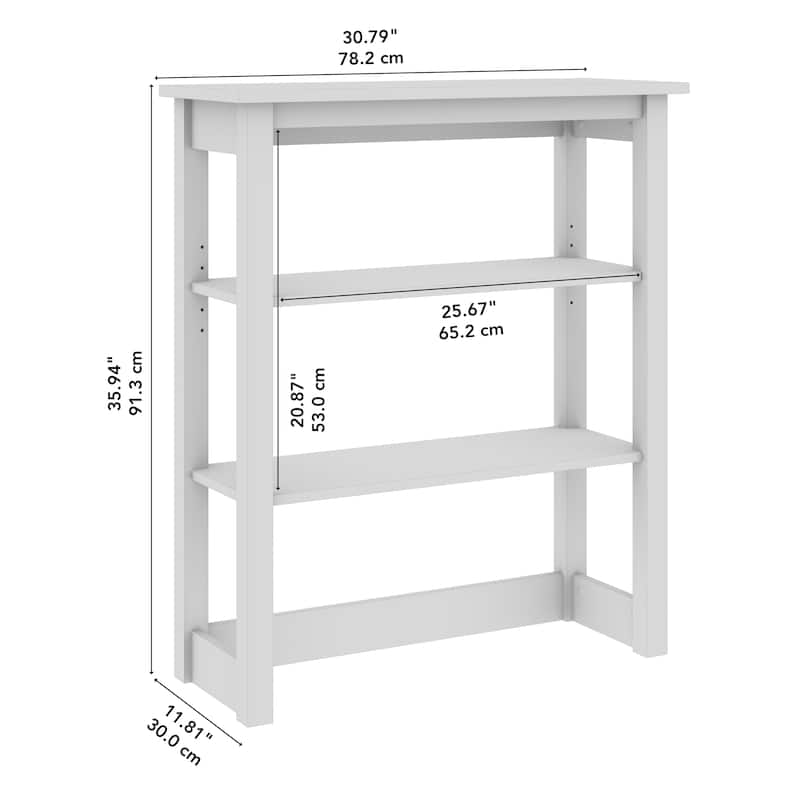 Mayfield Tall Hutch Organizer by Bush Furniture
