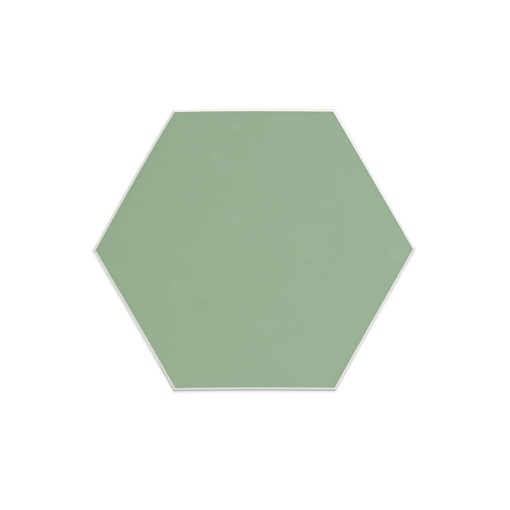 Hexagon Green Peel & Stick Luxury Wall Tiles