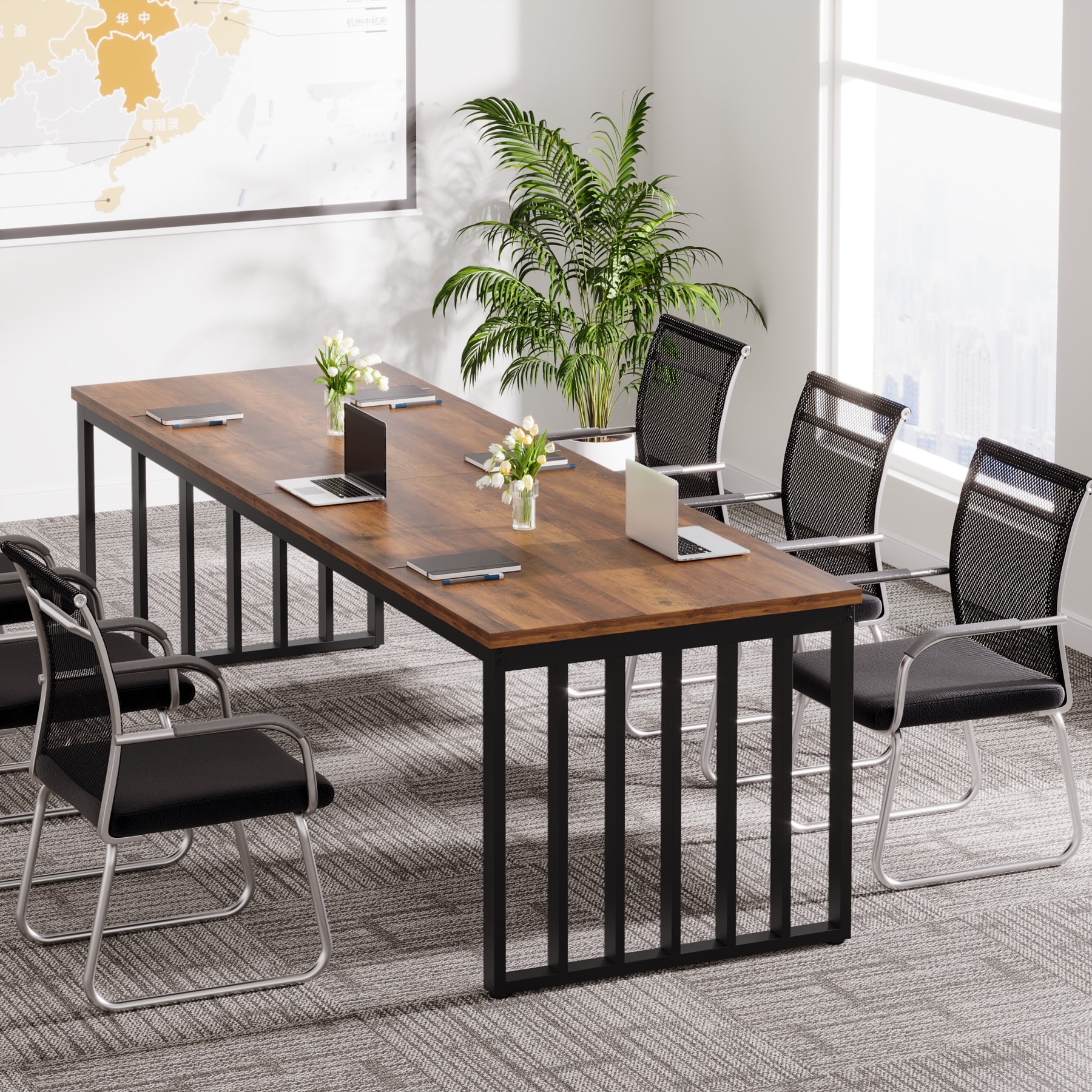 Rectangular Conference MeetingTraining Seminar Table
