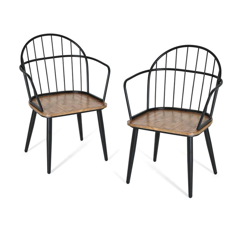 Christopher Knight Home Indoor Dining Chair With Metal Legs