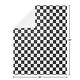 preview thumbnail 4 of 3, Sweet Jojo Designs Black/White Gingham Checkered Plaid Boy, Girl, Unisex/Gender Neutral Baby Receiving Security Swaddle Blanket