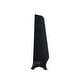 preview thumbnail 6 of 4, TriAire Custom Blade Set of Three - 44 inch - Indoor/Outdoor 44 Inch - Black