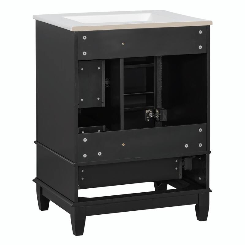 24" Bathroom Vanity with Sink and Drawers