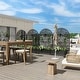 preview thumbnail 89 of 103, 72 in Metal Movable Planter Box with Trellis Privacy Screen Lockable Wheels