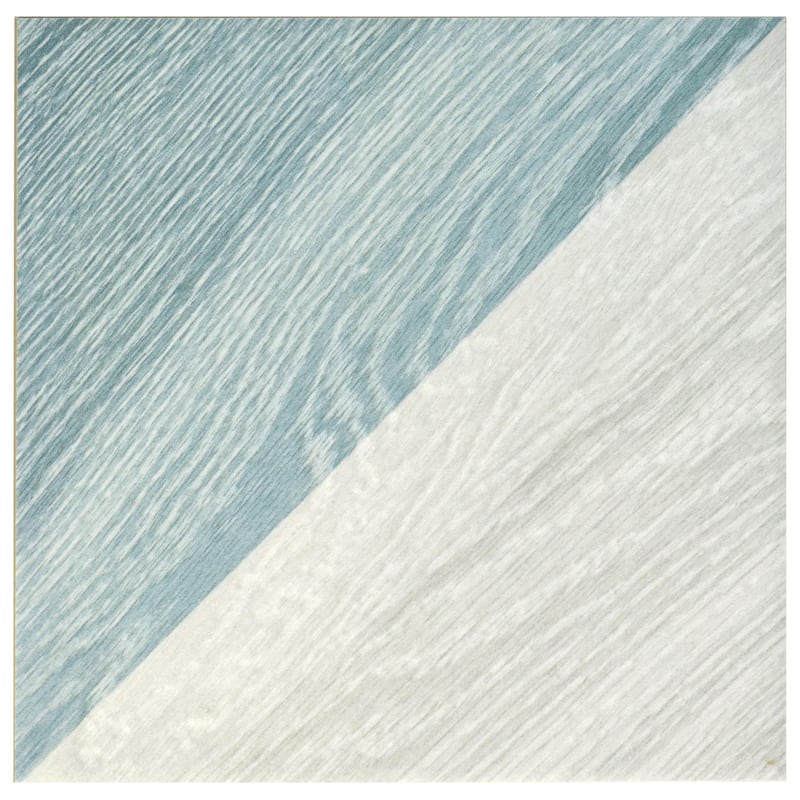 Merola Tile Taco Melange Blue 6-1/2" x 6-1/2" Porcelain Floor and Wall Tile