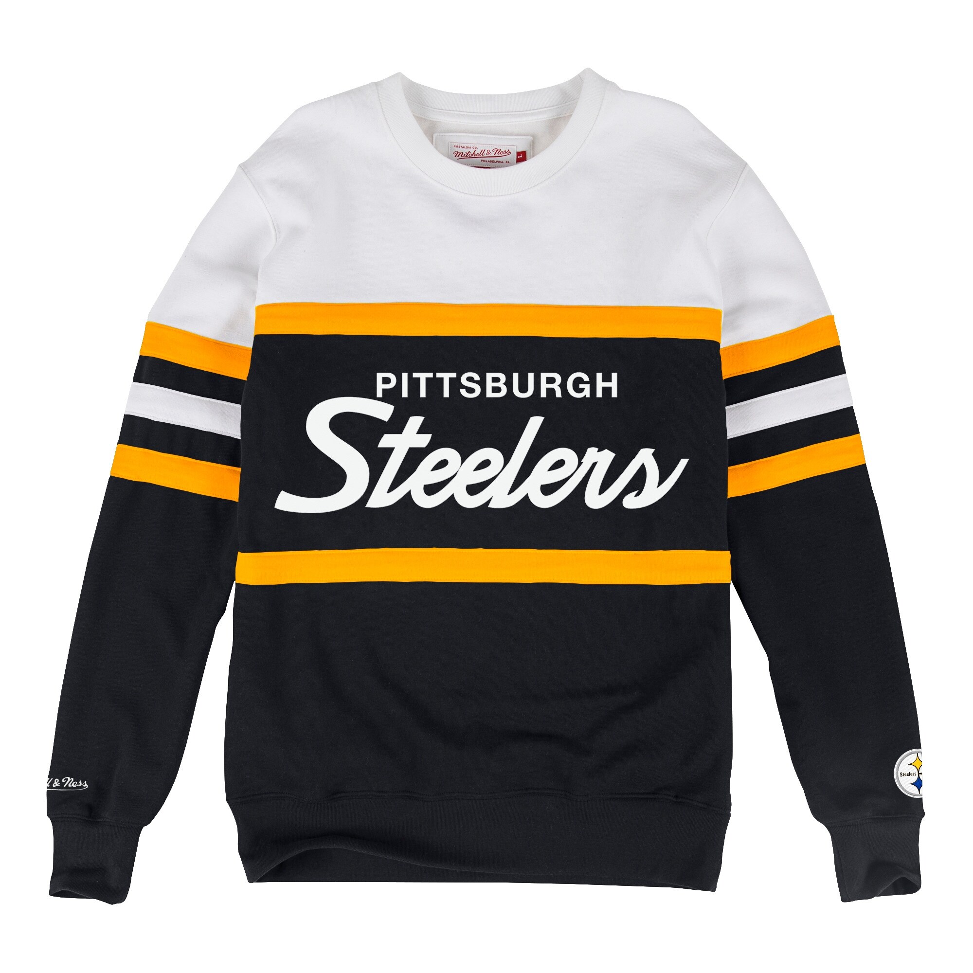 steelers crew sweatshirt